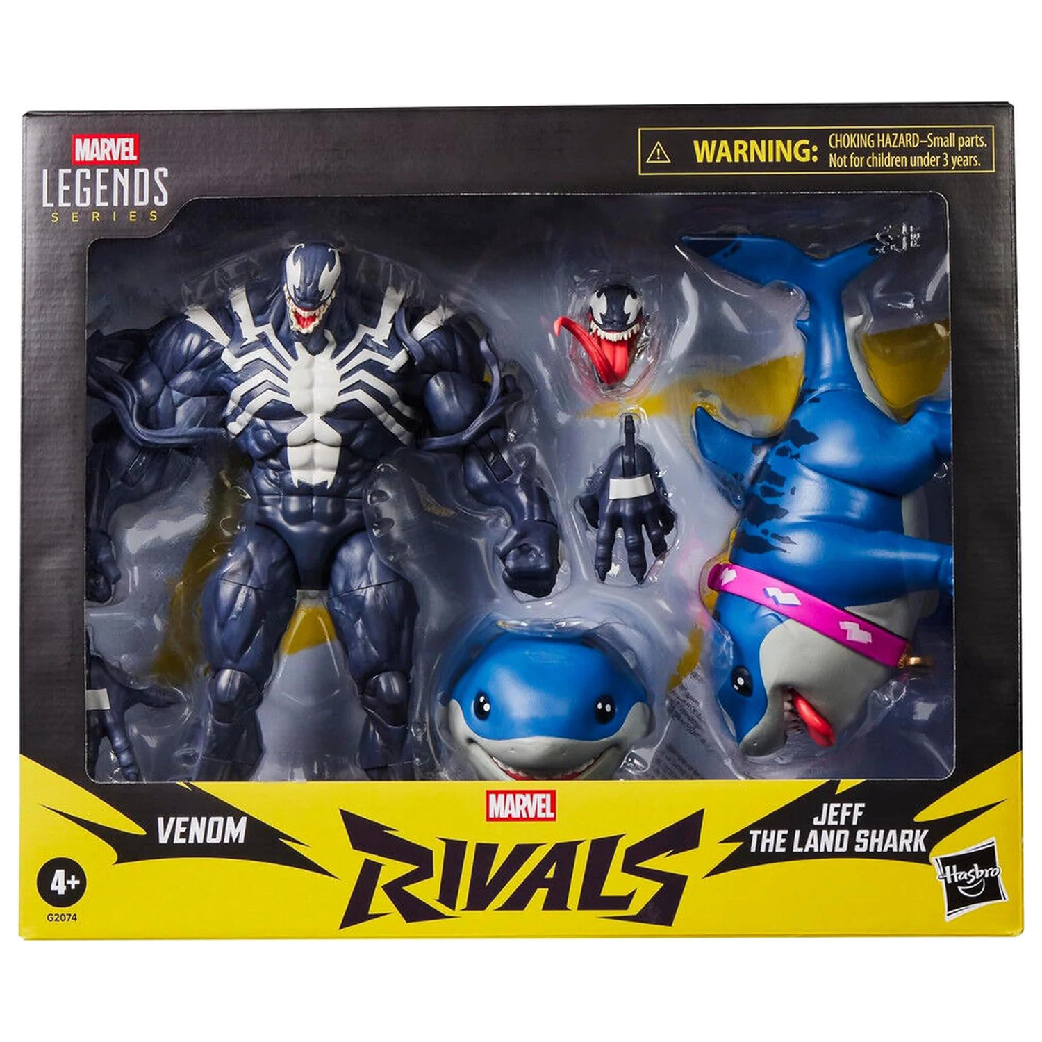 Marvel Legends Rivals Venom & Jeff the Land Shark figure 15cm fotografija proizvoda