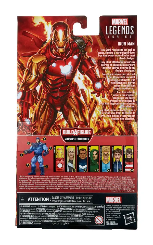 Marvel Legends Series akcijska figura 2022 Iron Man 15 cm fotografija proizvoda