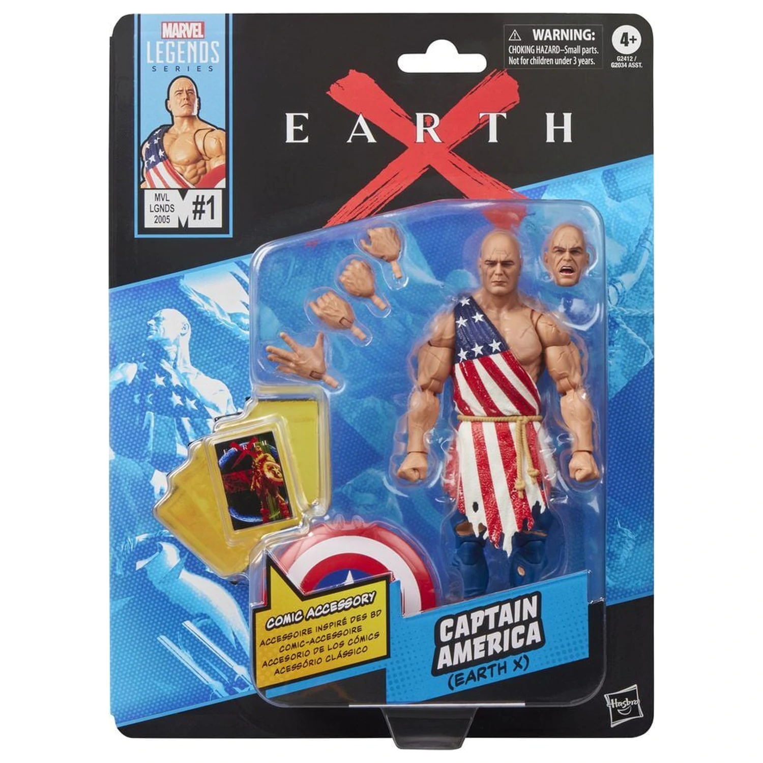 Marvel Legends Series Captain America Earth figura 15cm fotografija proizvoda