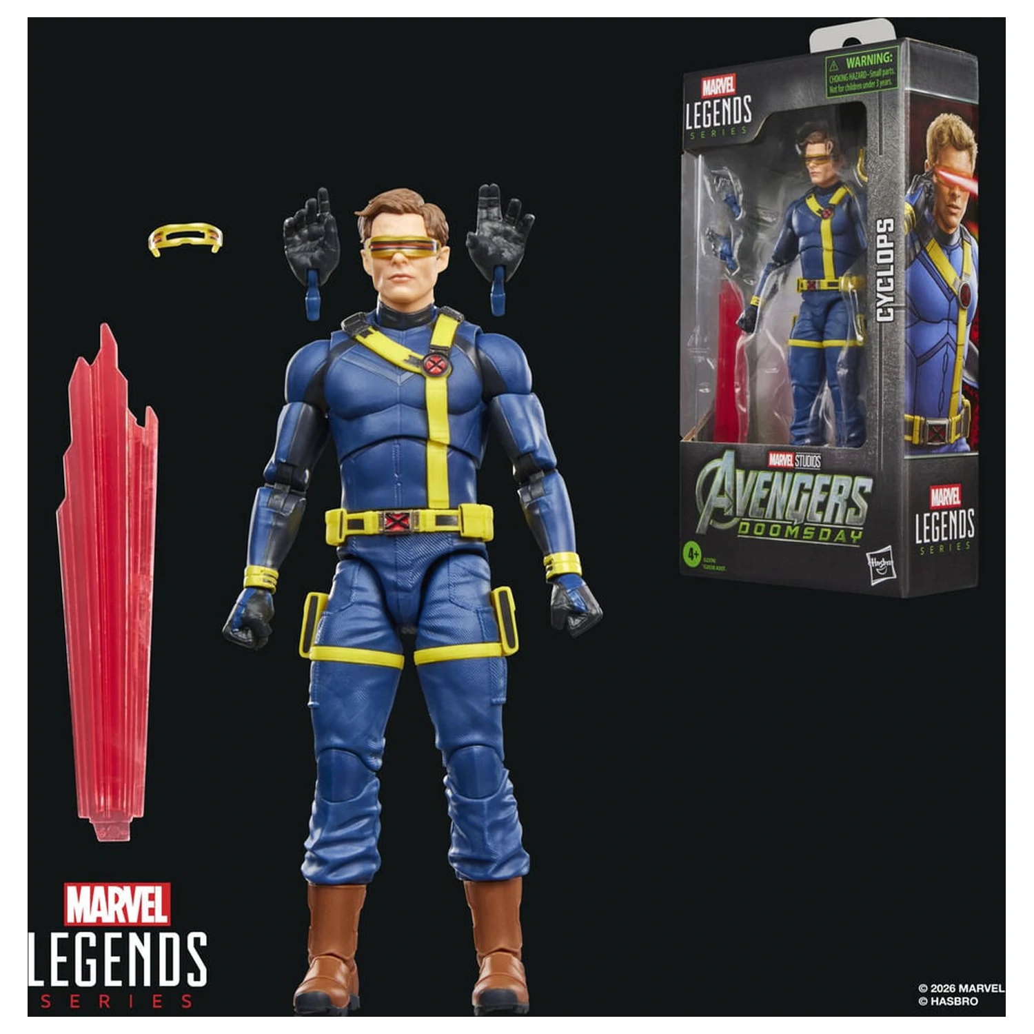 Marvel Legends Series Avengers Doomsday Cyclops figura 15 cm fotografija proizvoda