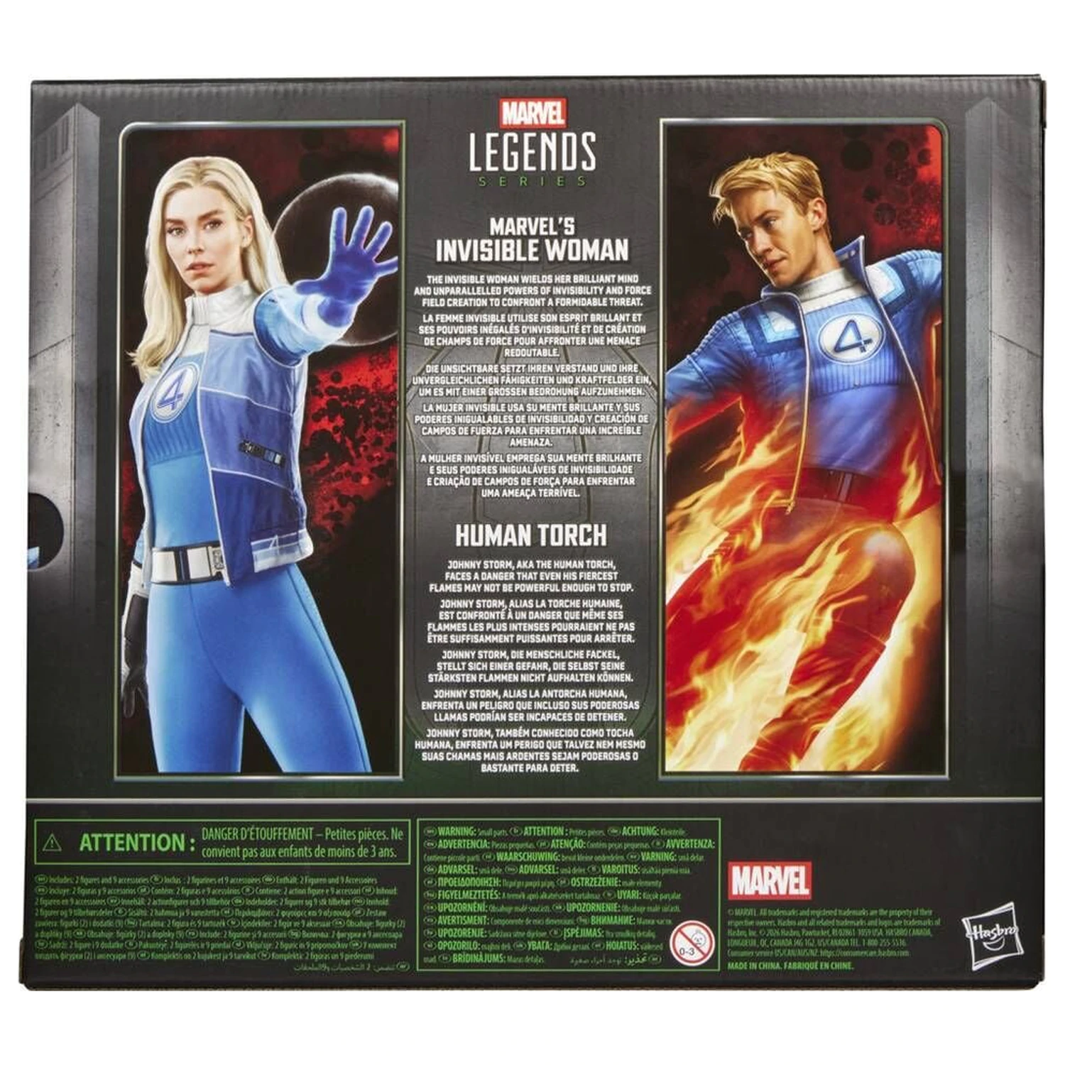 Marvel Legends Series Avengers Doomsday Invisible Woman & Human Torch pakiranje od 2 figure 15cm fotografija proizvoda