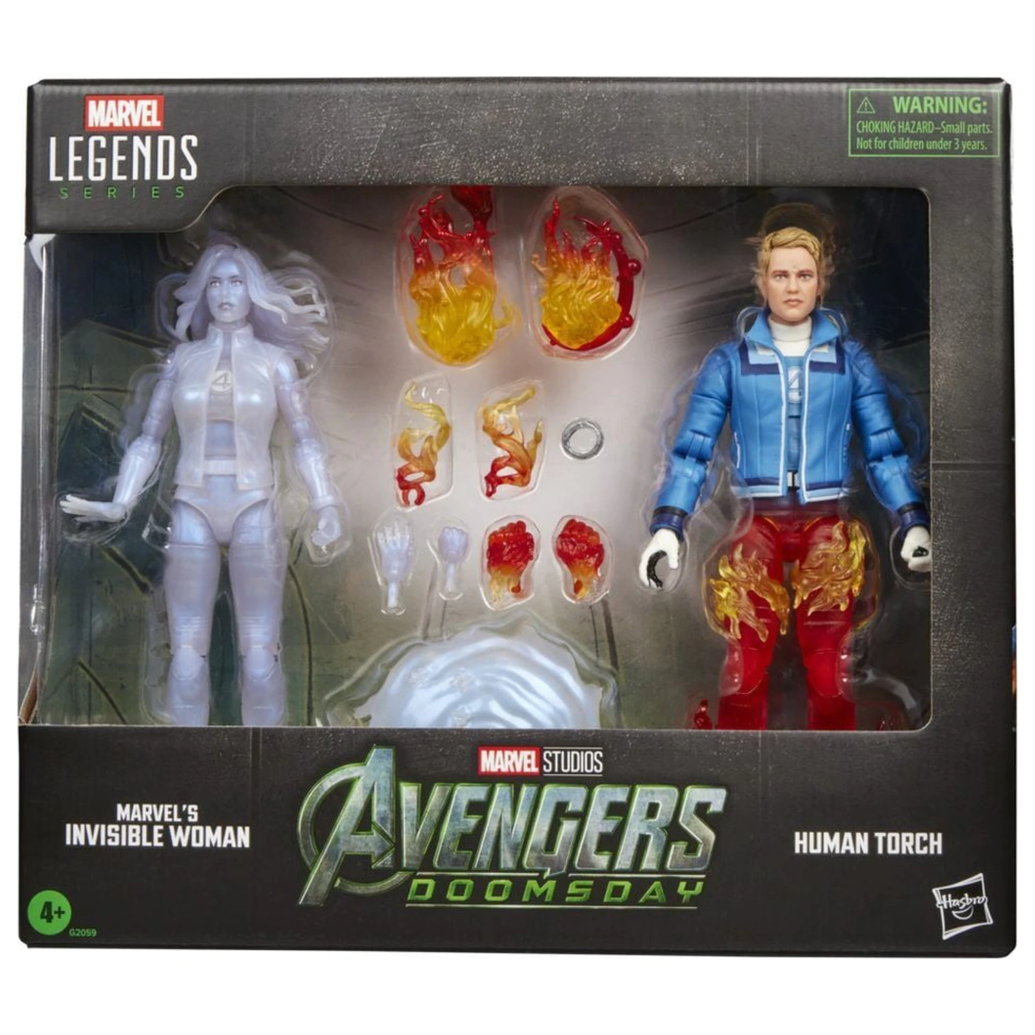 Marvel Legends Series Avengers Doomsday Invisible Woman & Human Torch pakiranje od 2 figure 15cm fotografija proizvoda