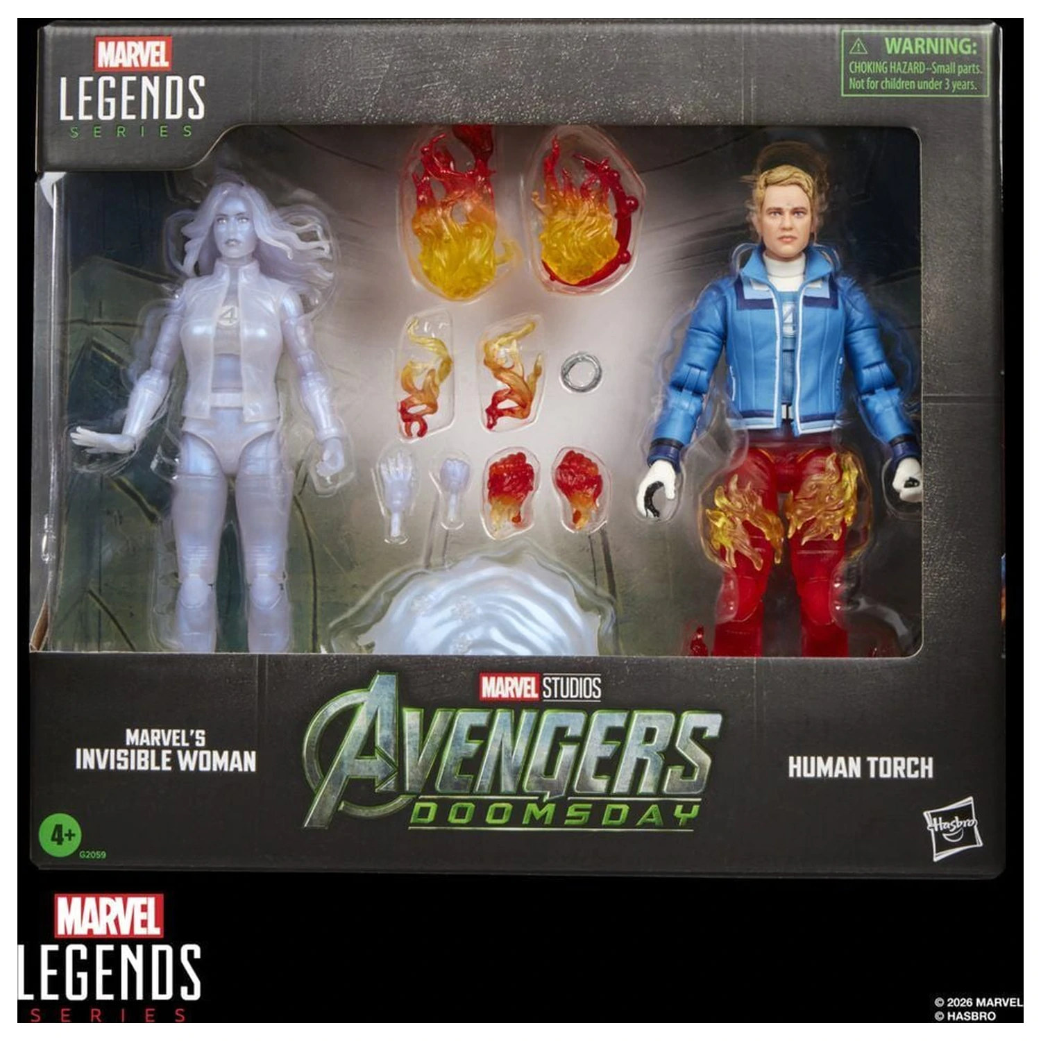 Marvel Legends Series Avengers Doomsday Invisible Woman & Human Torch pakiranje od 2 figure 15cm fotografija proizvoda