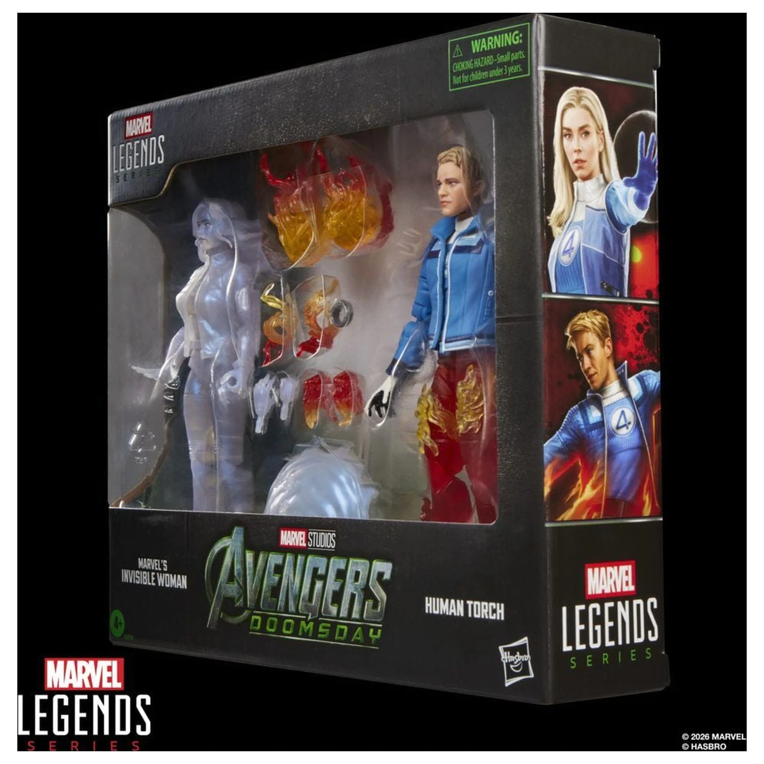 Marvel Legends Series Avengers Doomsday Invisible Woman & Human Torch pakiranje od 2 figure 15cm fotografija proizvoda