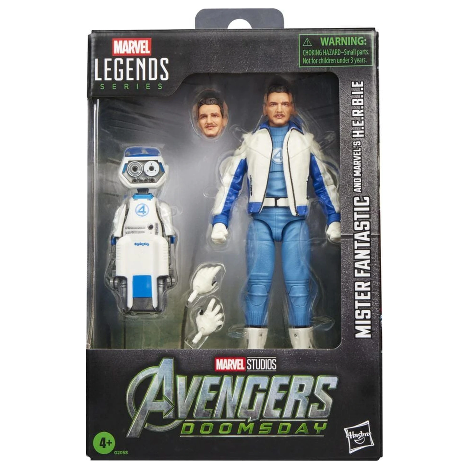 Marvel Legends Series Avengers Doomsday Mister Fantastic i Marvels H.E.R.B.I.E. figure 15 cm fotografija proizvoda