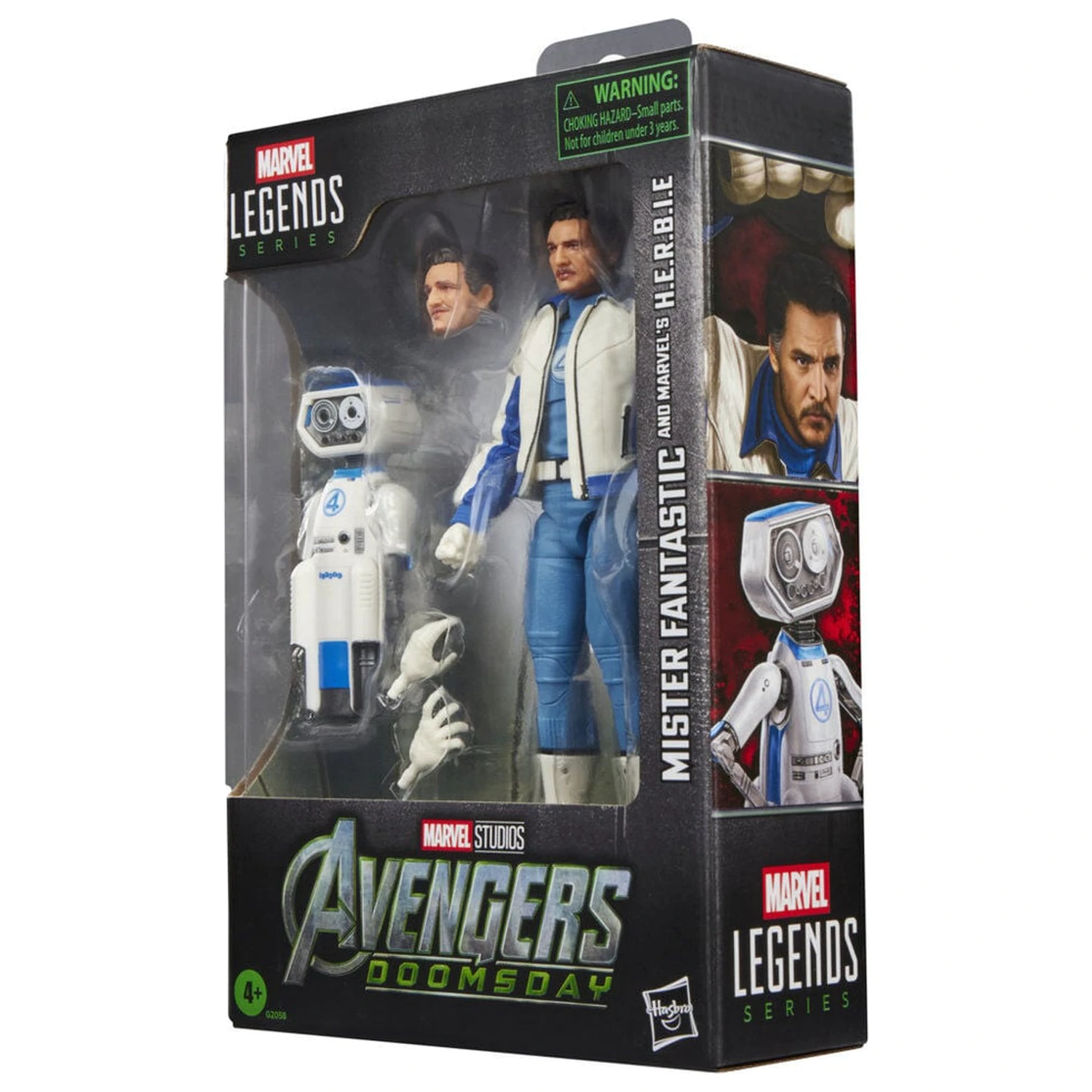 Marvel Legends Series Avengers Doomsday Mister Fantastic i Marvels H.E.R.B.I.E. figure 15 cm fotografija proizvoda