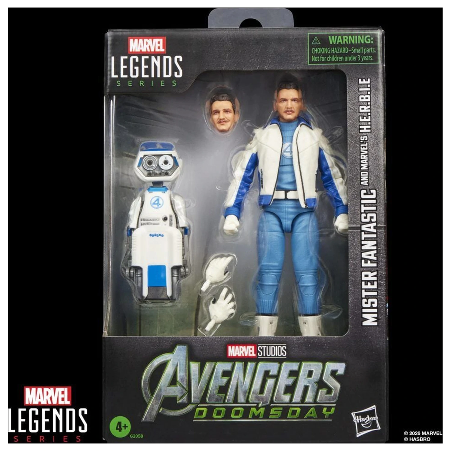 Marvel Legends Series Avengers Doomsday Mister Fantastic i Marvels H.E.R.B.I.E. figure 15 cm fotografija proizvoda
