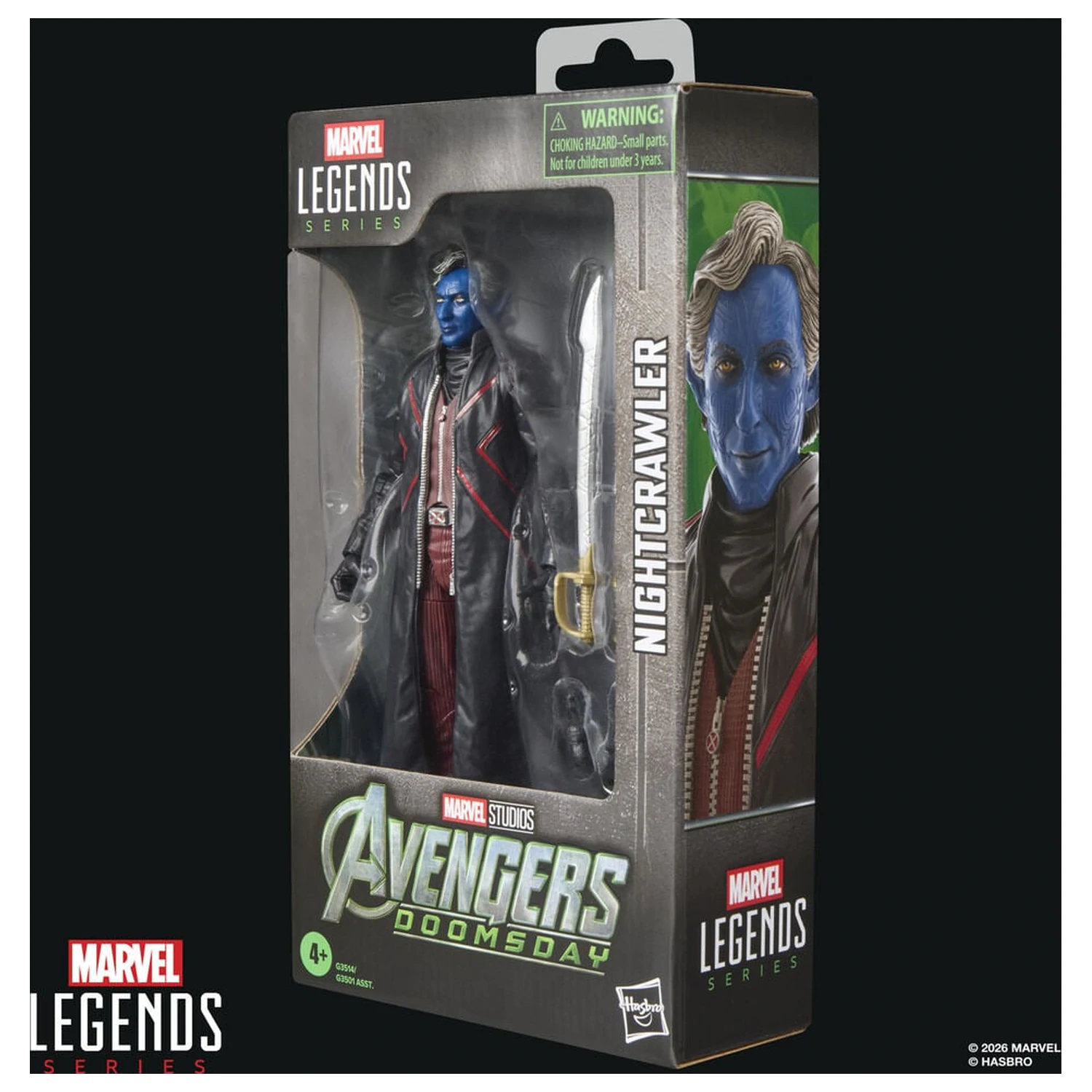 Marvel Legends Series Avengers Doomsday Nightcrawler figura 15 cm fotografija proizvoda