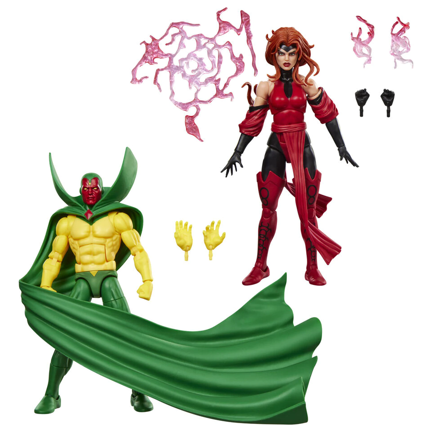 Marvel Legends Series Avengers Earth's Mightiest Heroes Vision i Scarlet Witch pakiranje 2 figure 15cm fotografija proizvoda