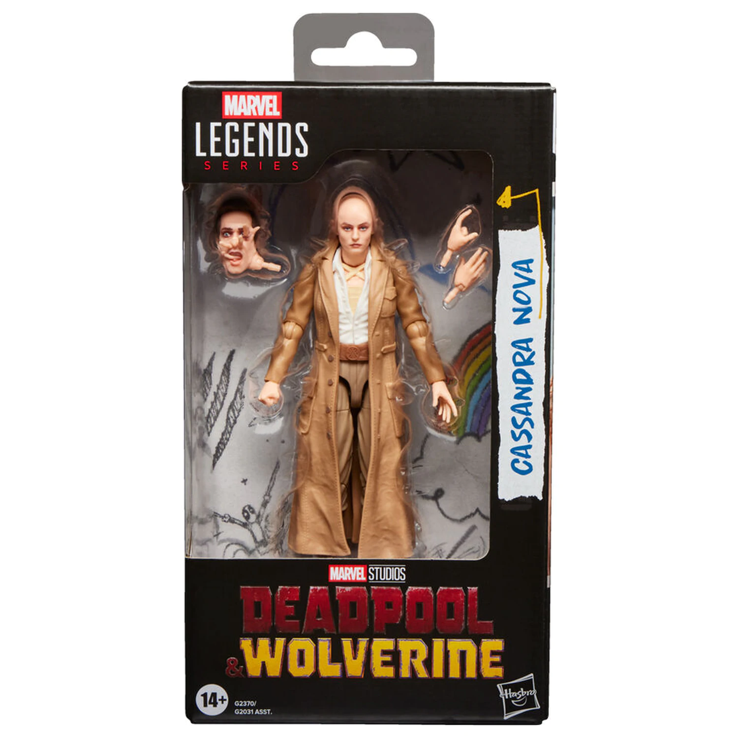 Marvel Legends Series Deadpool & Wolverine Cassandra Nova figure 15cm fotografija proizvoda