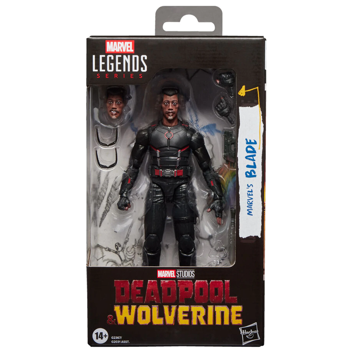 Marvel Legends Series Deadpool & Wolverine Marvel's Blade figura 15 cm fotografija proizvoda
