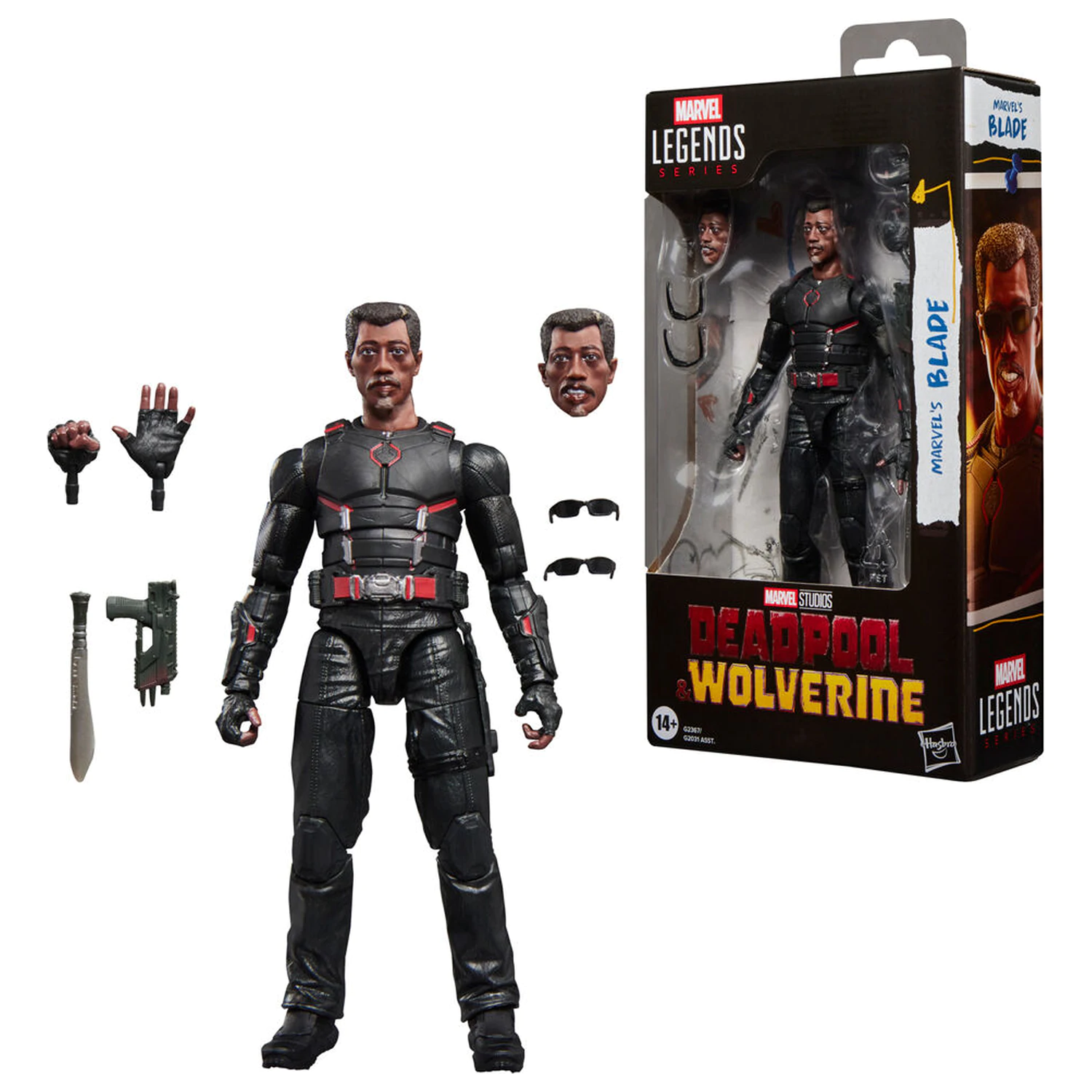 Marvel Legends Series Deadpool & Wolverine Marvel's Blade figura 15 cm fotografija proizvoda