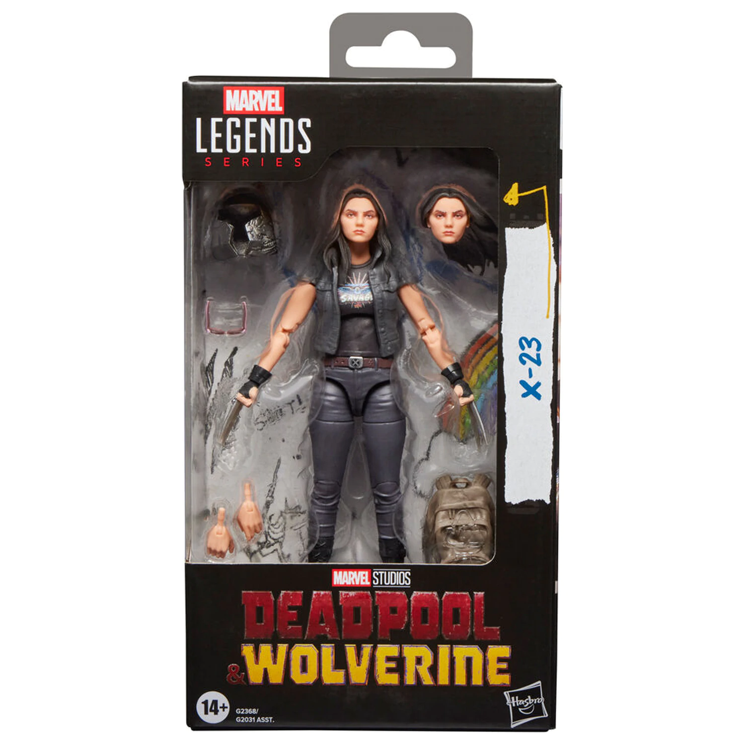 Marvel Legends Series Deadpool & Wolverine X-23 figure 15cm fotografija proizvoda