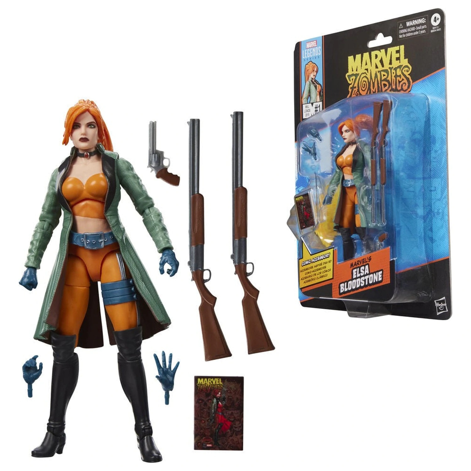 Marvel Legends Series Elsa Bloodstone Zombies figura 15cm fotografija proizvoda