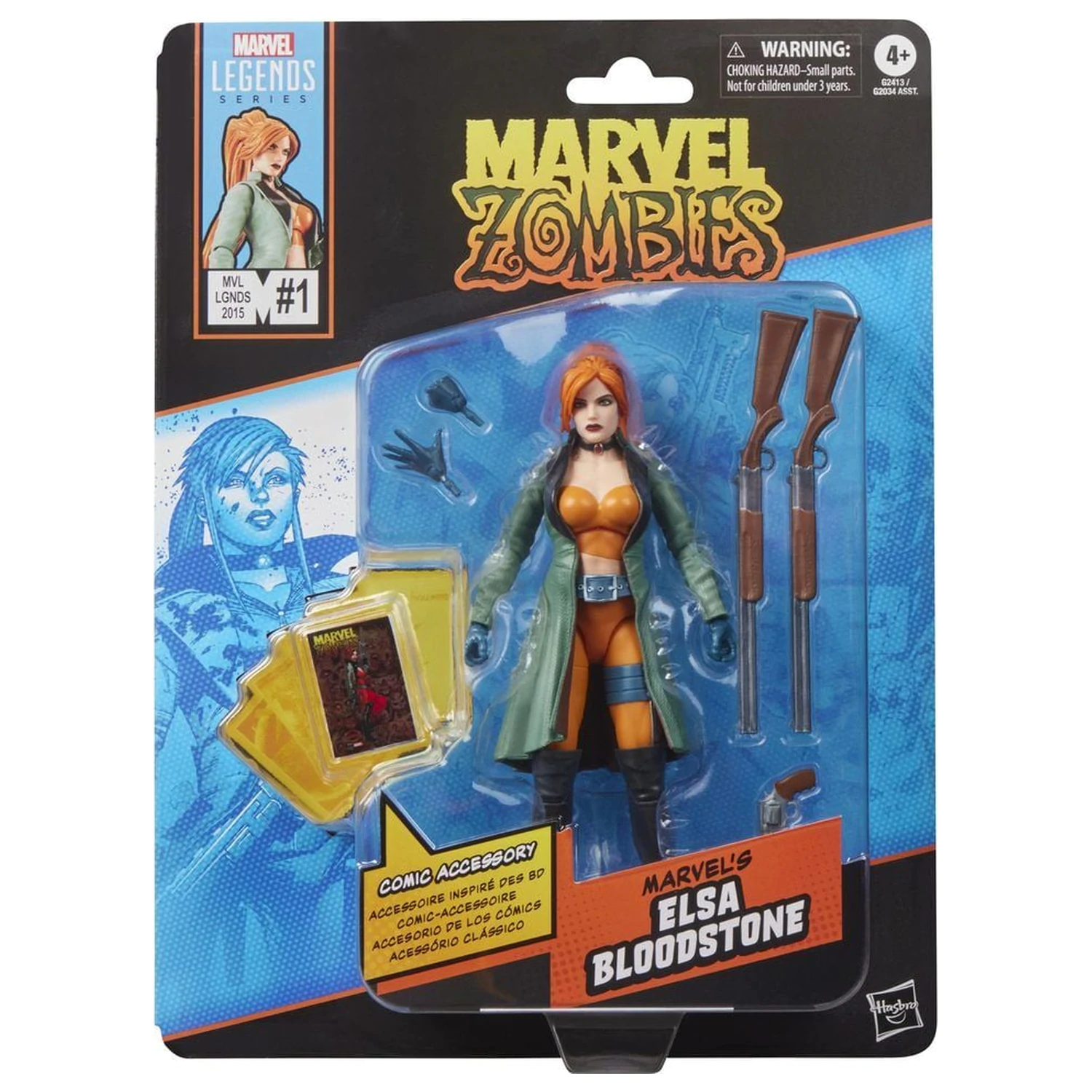 Marvel Legends Series Elsa Bloodstone Zombies figura 15cm fotografija proizvoda