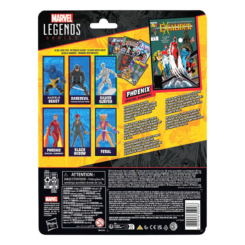 Marvel Legends Series Excalibur Phoenix Rachel Summers figura 15 cm fotografija proizvoda