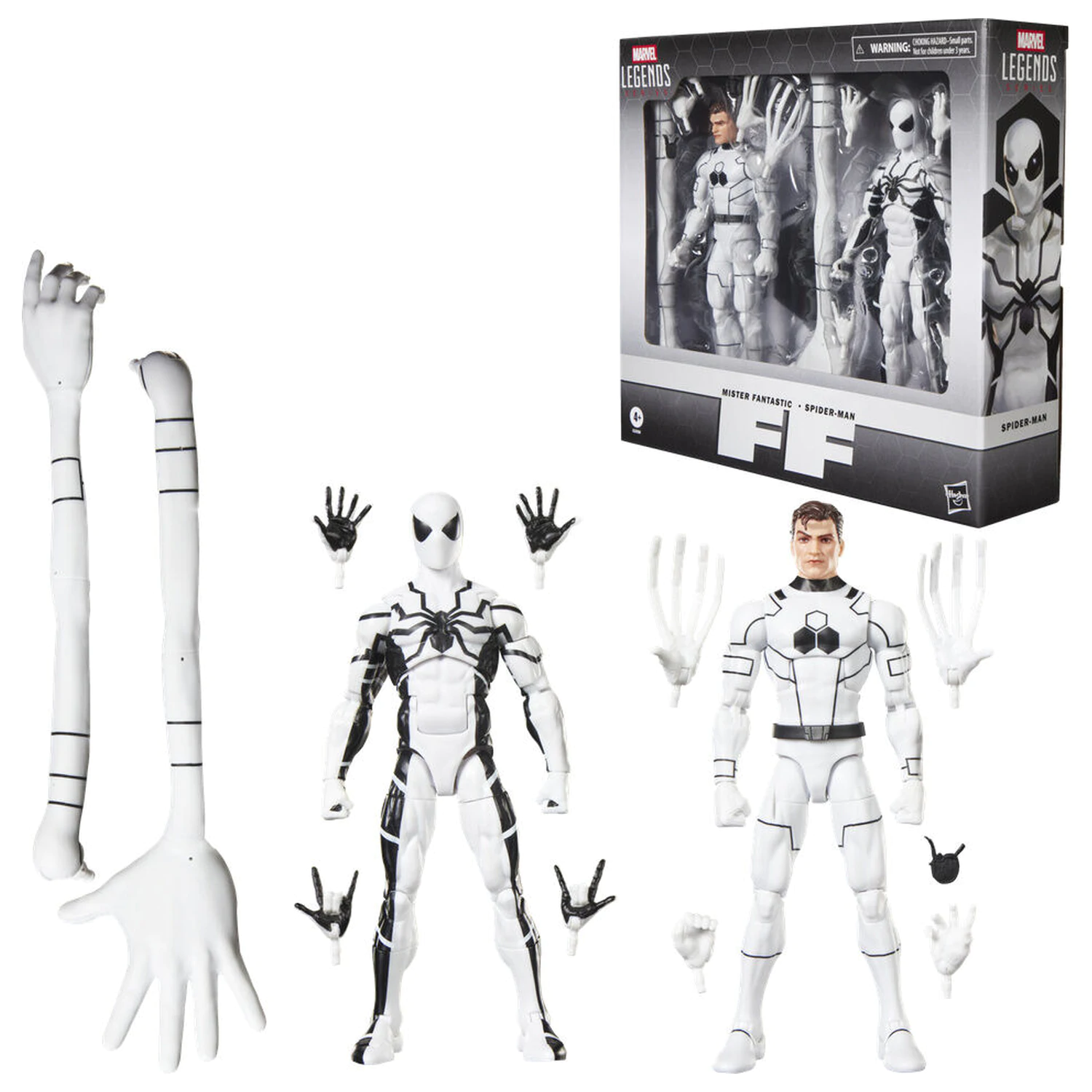 Marvel Legends Series Fantastic Four Mister Fantastic & Spiderman set 2 figura 15cm fotografija proizvoda