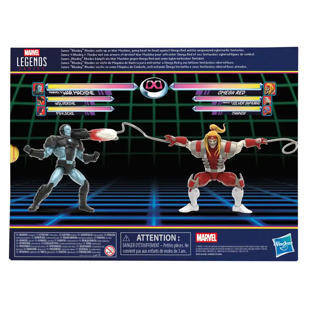Marvel Legends Series Gamerverse Marvel's War Machine vs Marvel's Omega Red blister 2 figure 15 cm fotografija proizvoda
