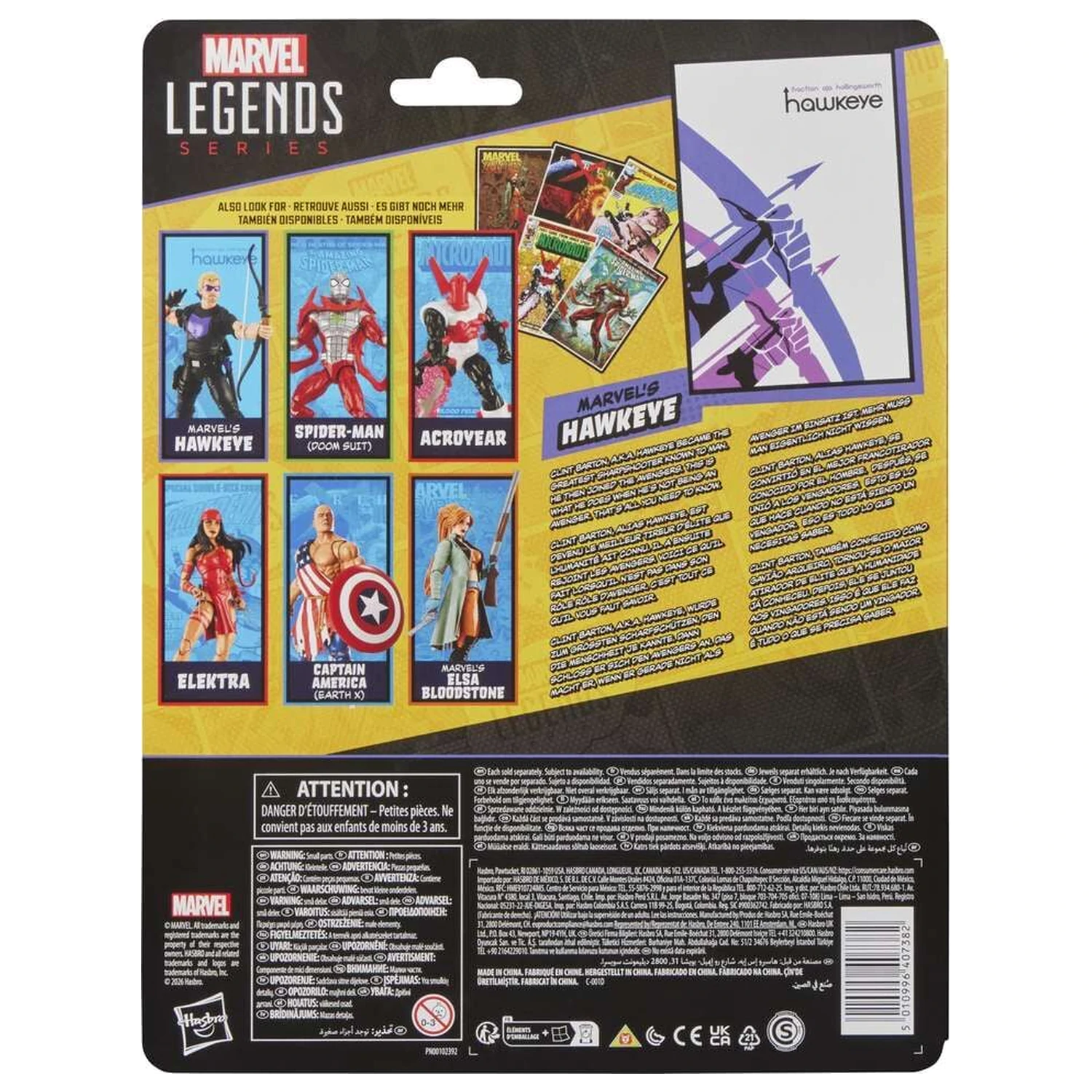 Marvel Legends Series Hawkeye figura 15cm fotografija proizvoda