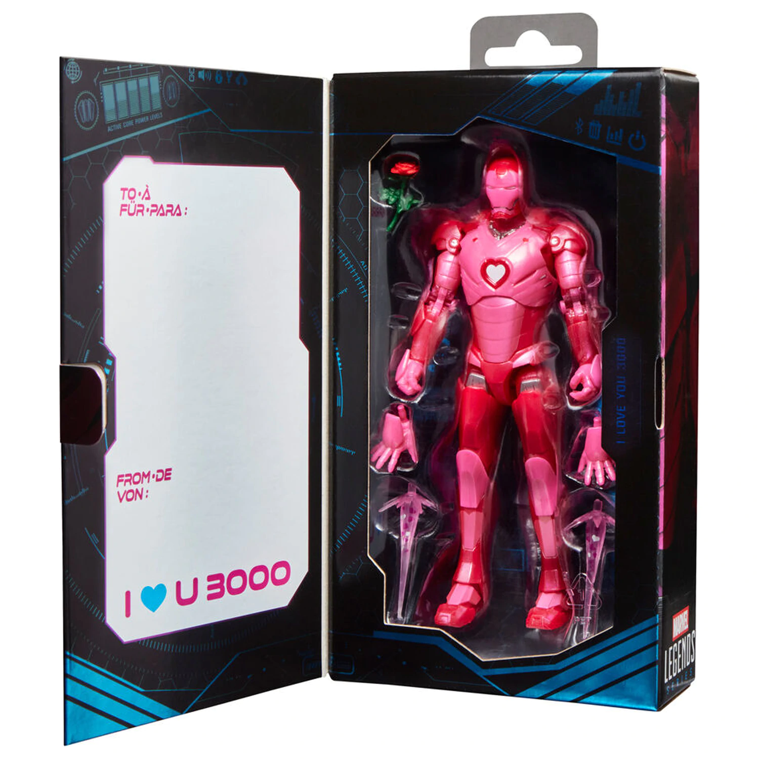 Marvel Legends Series I Love You 3000 Iron Man figura 15cm fotografija proizvoda
