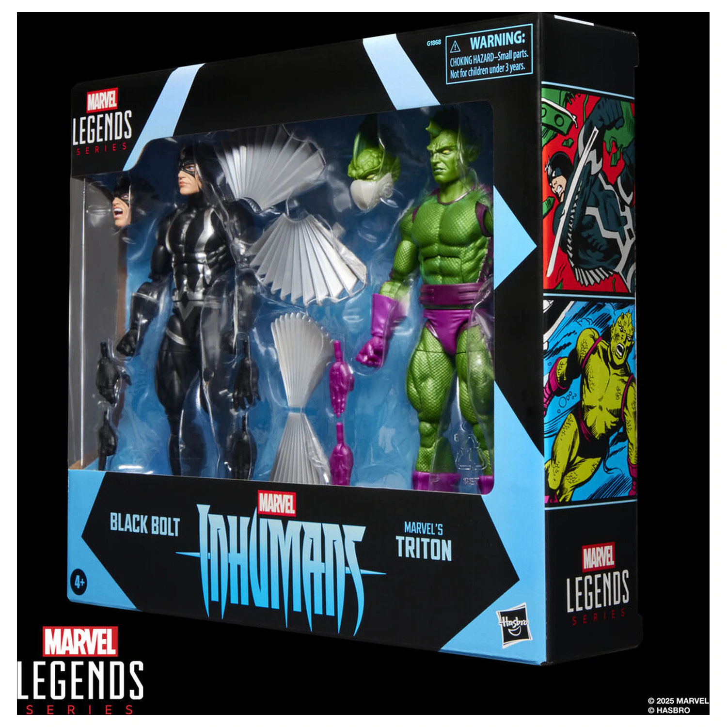 Marvel Legends Series Inhumans Black Bolt & Triton paket 2 figure 15 cm fotografija proizvoda