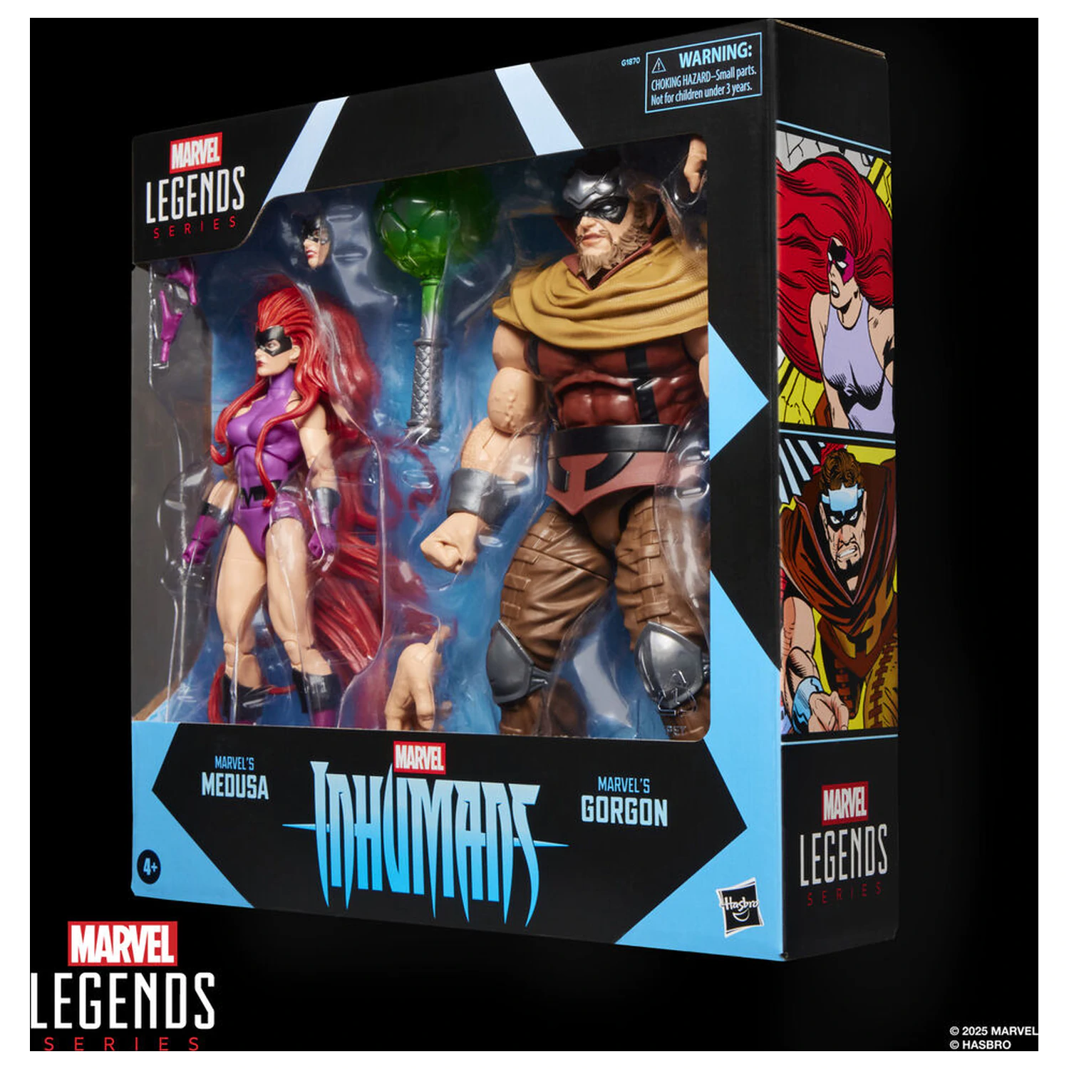 Marvel Legends Series Inhumans Medusa & Gorgon pakiranje 2 figure fotografija proizvoda