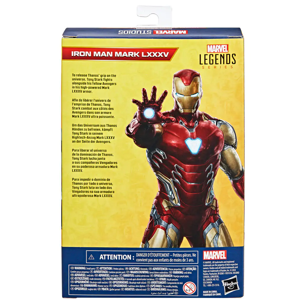 Marvel Legends Series Iron Man Mark LXXXV figura 15 cm fotografija proizvoda