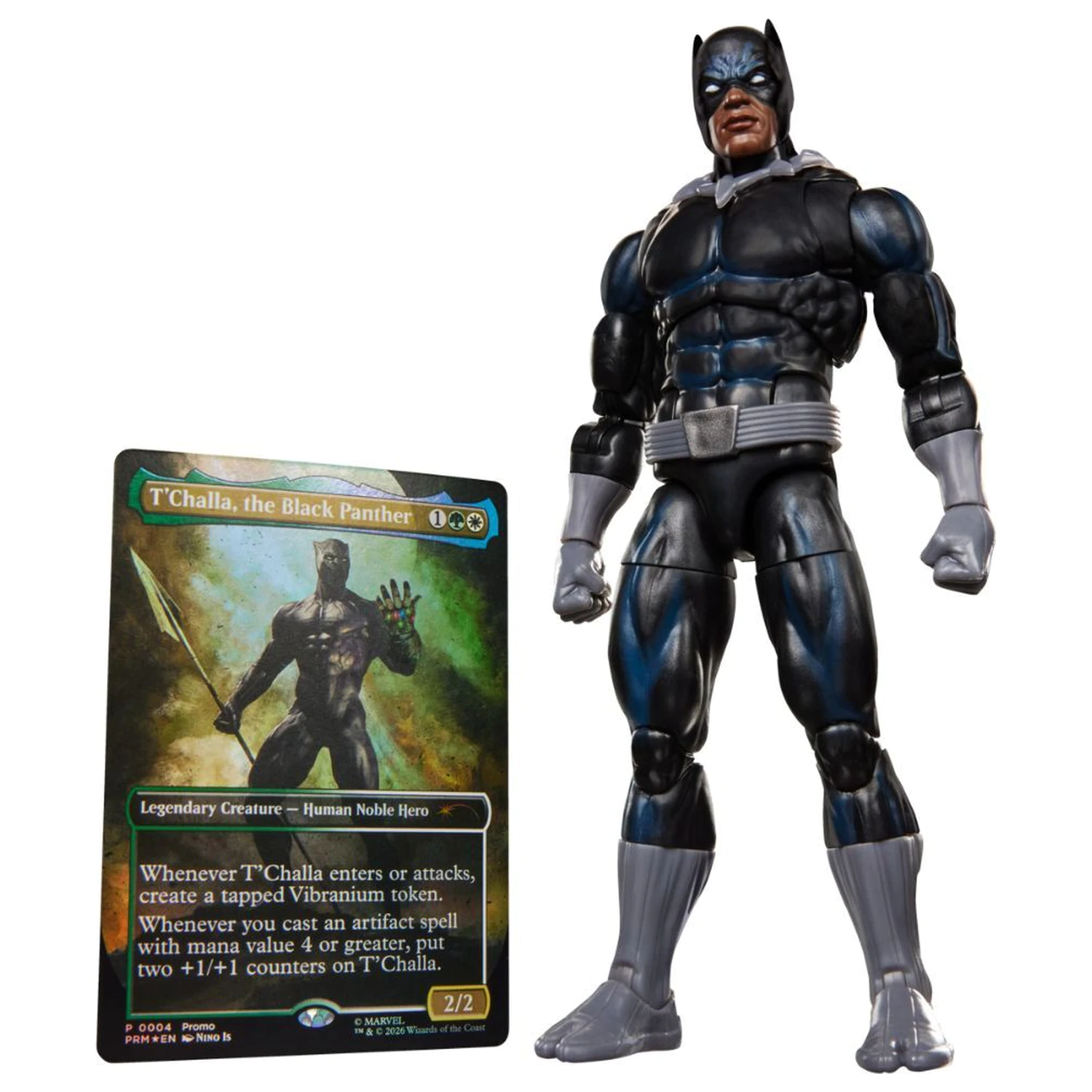 Marvel Legends Series Magic The Gathering Black Panther figura 15 cm fotografija proizvoda