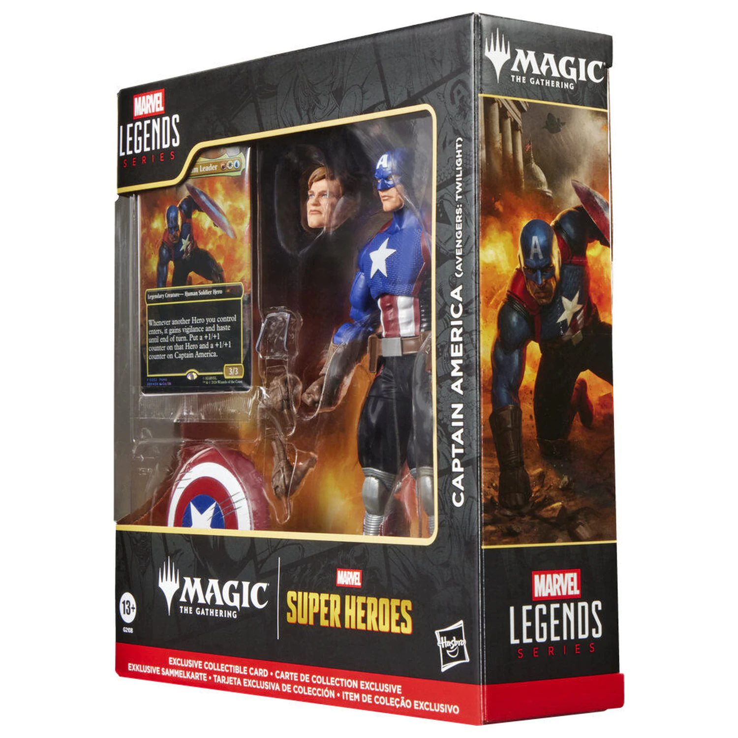 Marvel Legends Series Magic The Gathering Captain America Avengers Twilight figura 15 cm fotografija proizvoda