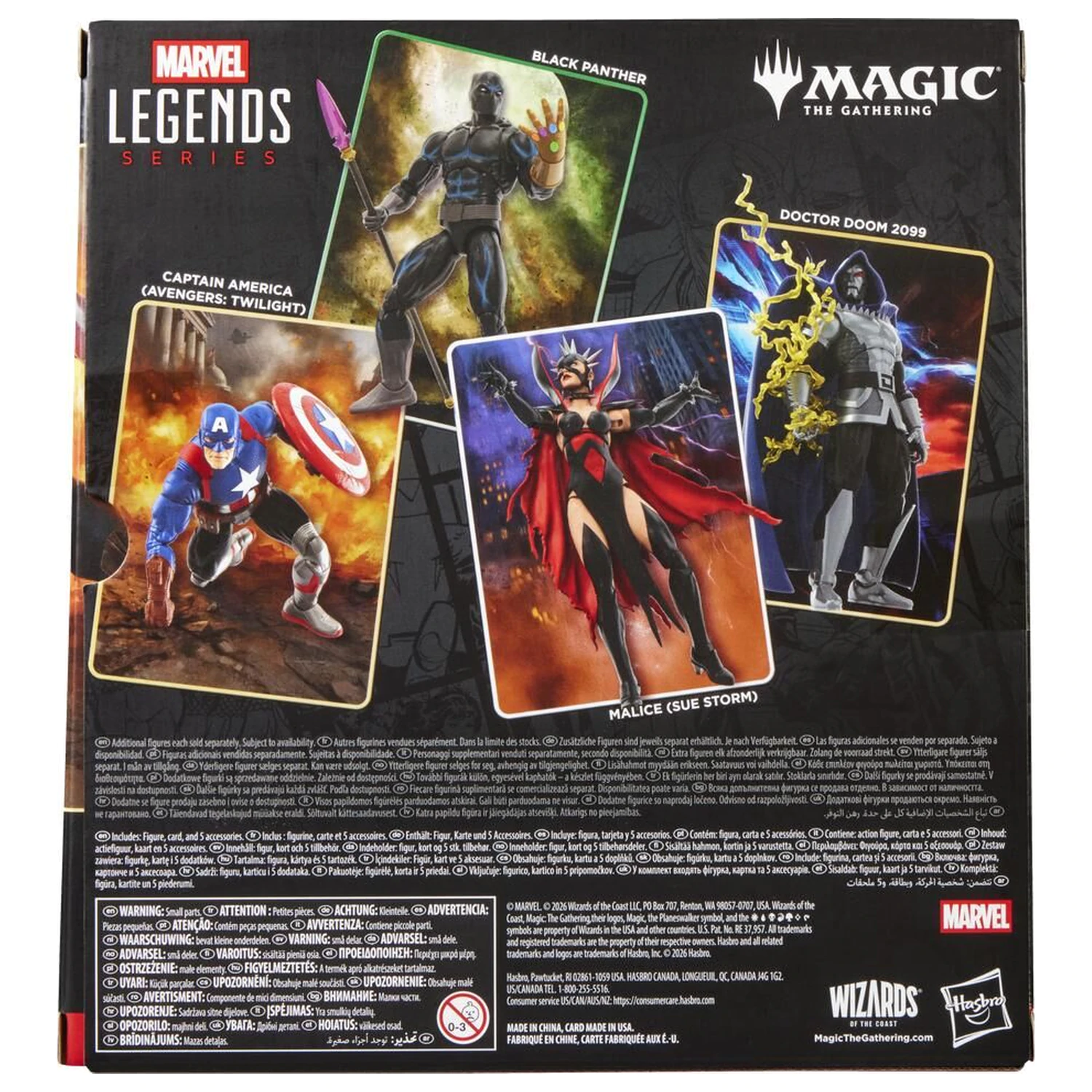 Marvel Legends Series Magic The Gathering Captain America Avengers Twilight figura 15 cm fotografija proizvoda