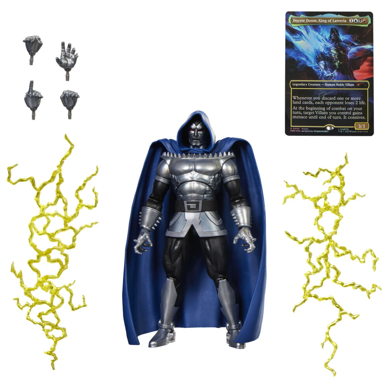 Marvel Legends Series Magic The Gathering Doctor Doom 2099 figura 15 cm fotografija proizvoda