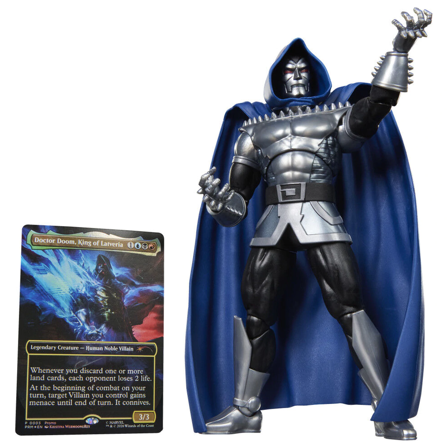 Marvel Legends Series Magic The Gathering Doctor Doom 2099 figura 15 cm fotografija proizvoda