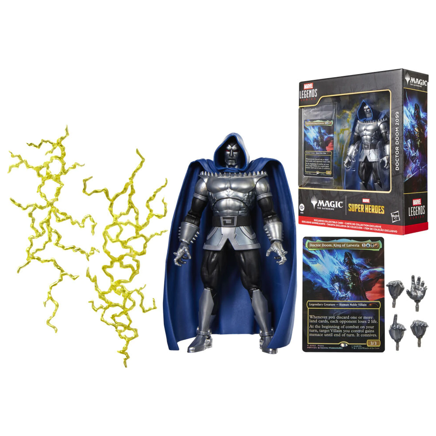 Marvel Legends Series Magic The Gathering Doctor Doom 2099 figura 15 cm fotografija proizvoda