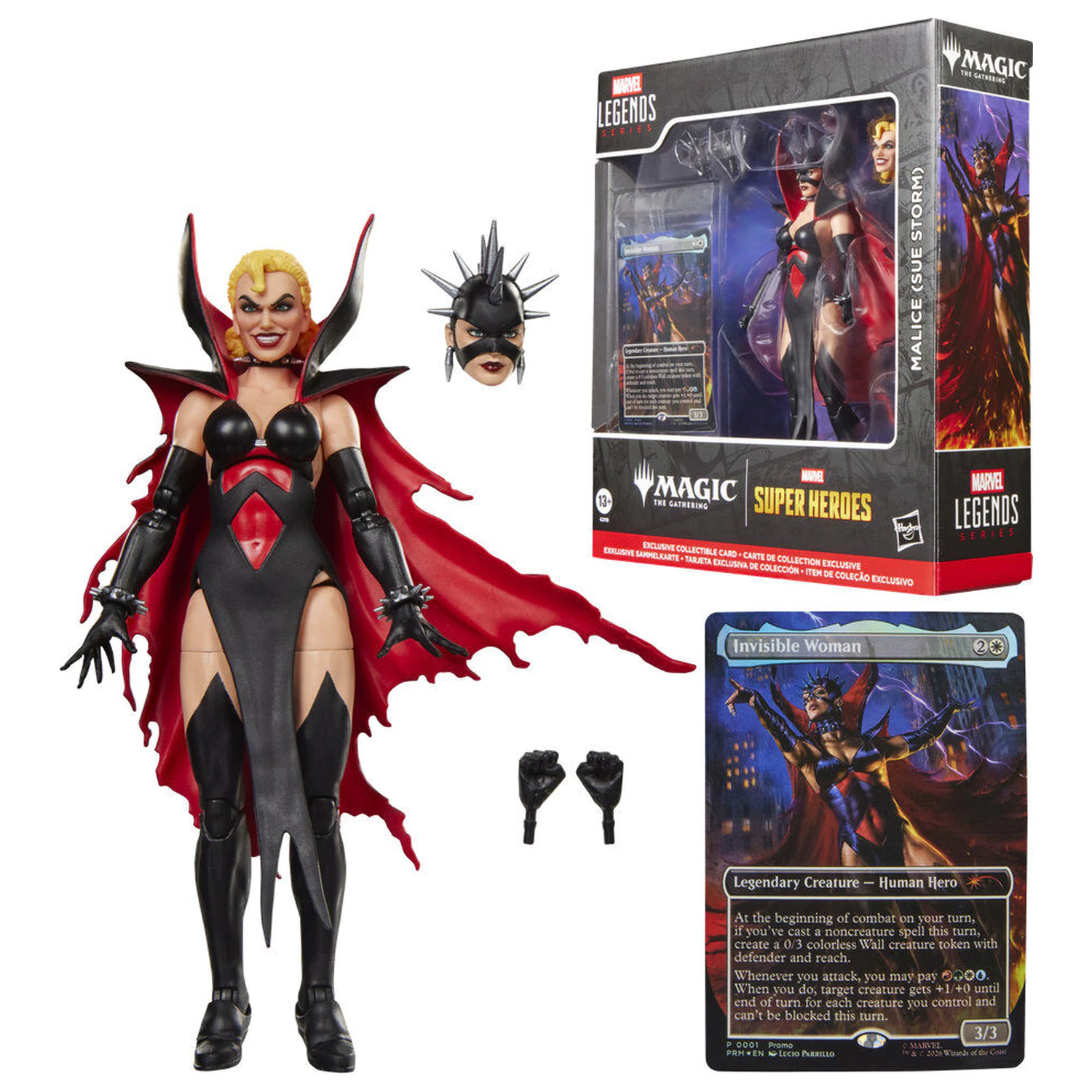 Marvel Legends Series Magic The Gathering Malice Sue Storm figura 15 cm fotografija proizvoda
