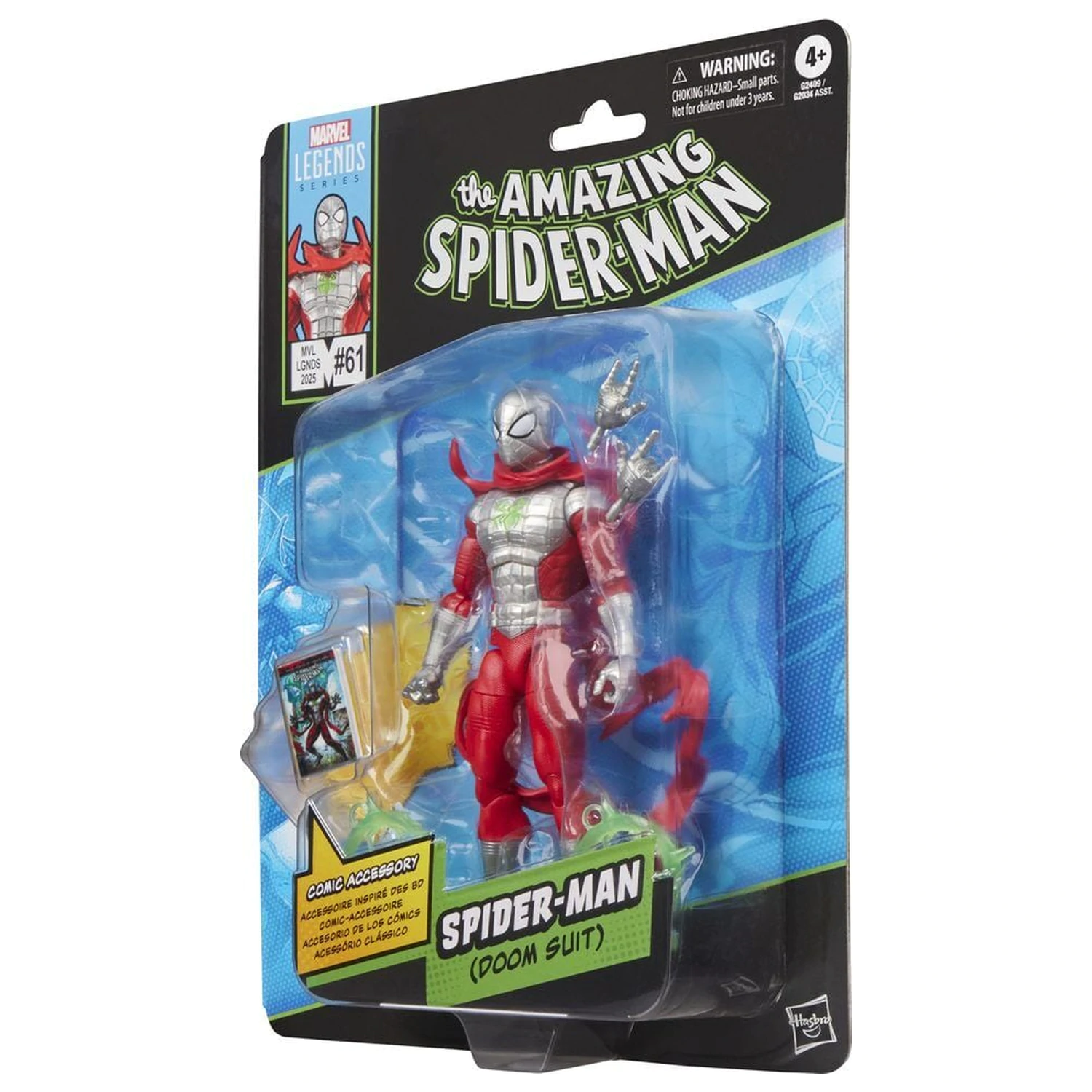 Marvel Legends Series Spiderman Doom Suit The Amazing Spider-Man figura 15cm fotografija proizvoda