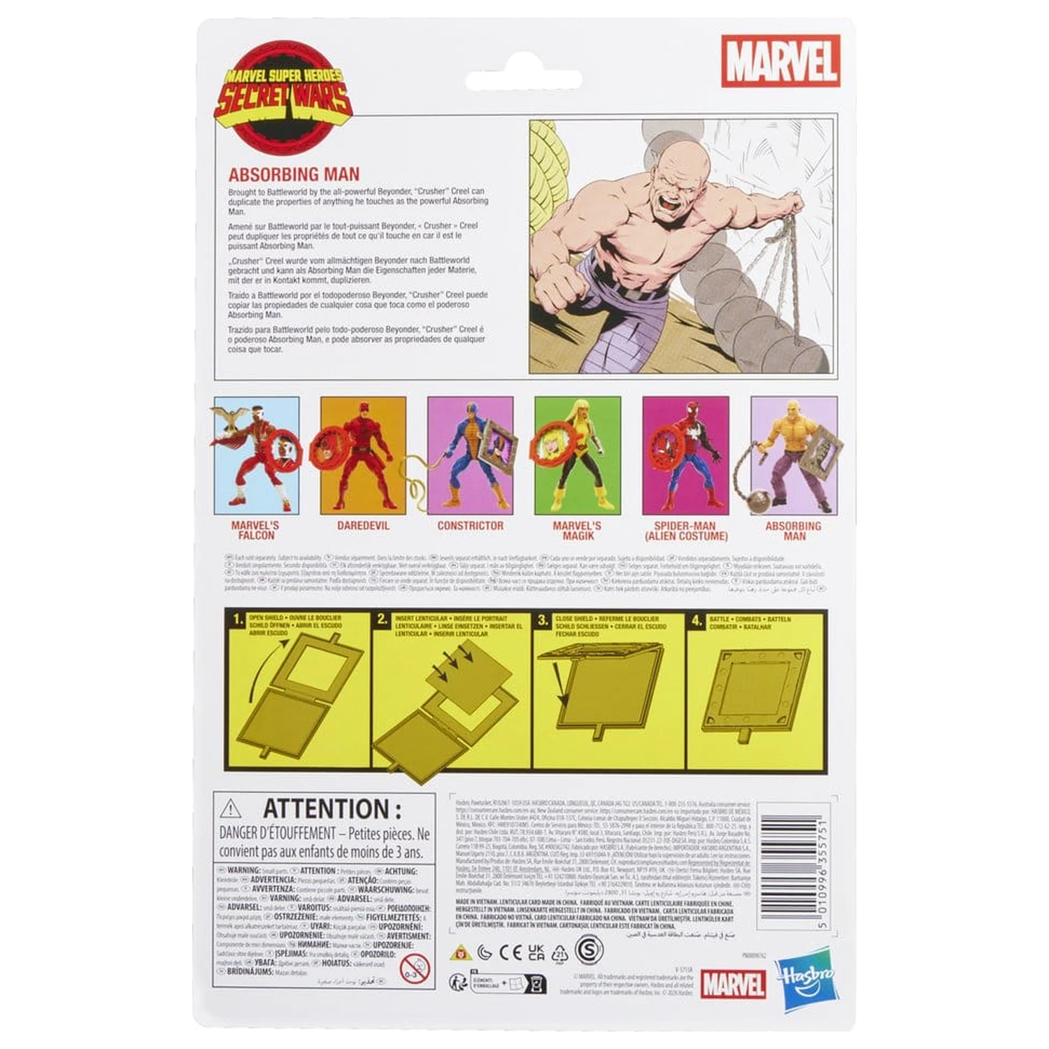 Marvel Legends Series Secret Wars Absorbing figura 15cm fotografija proizvoda