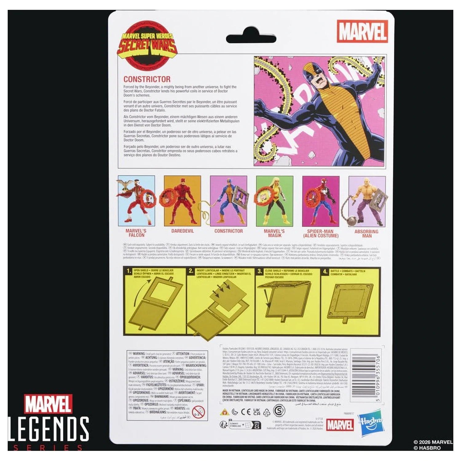 Marvel Legends Series Secret Wars Constrictor figura 15cm fotografija proizvoda