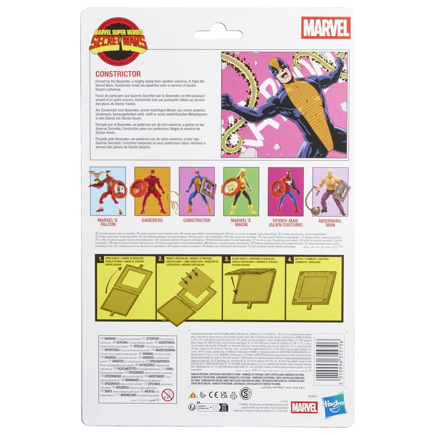 Marvel Legends Series Secret Wars Constrictor figura 15cm fotografija proizvoda