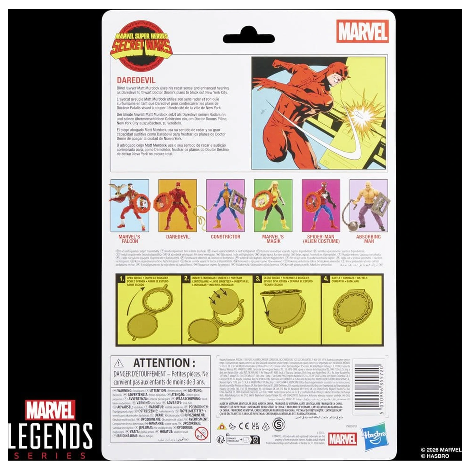 Marvel Legends Series Secret Wars Daredevil figura 15cm fotografija proizvoda