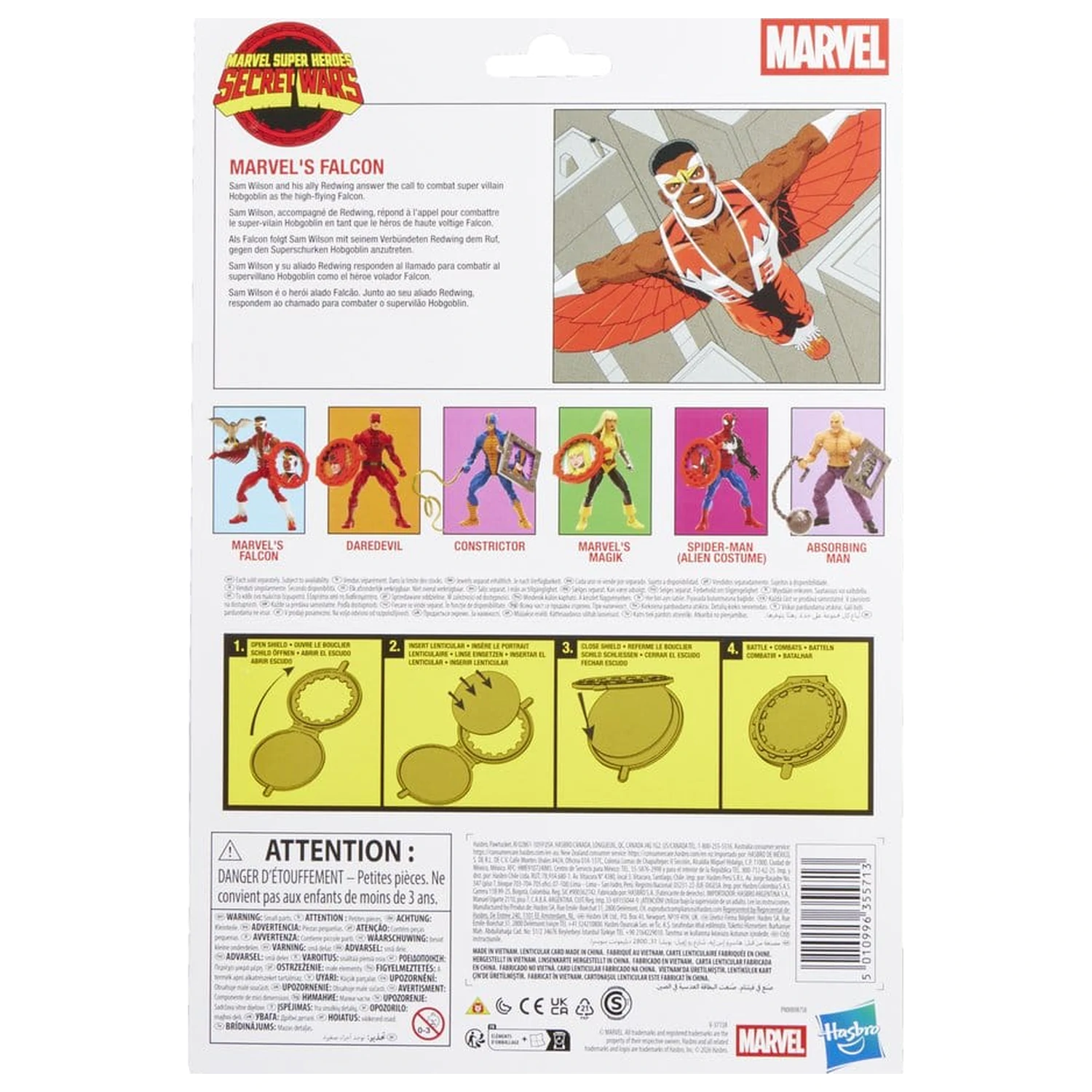 Marvel Legends Series Secret Wars Marvel's Falcon figura 15cm fotografija proizvoda