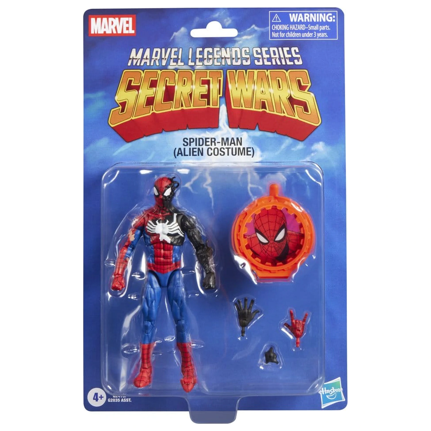 Marvel Legends Series Secret Wars Spiderman Alien Costume figura 15cm fotografija proizvoda