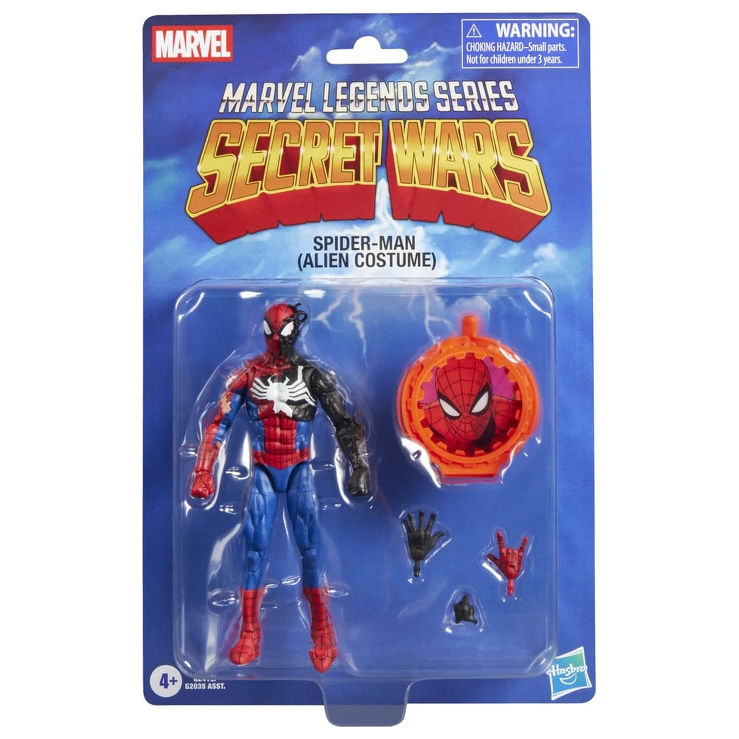 Marvel Legends Series Secret Wars Spiderman Alien Costume figura 15cm fotografija proizvoda