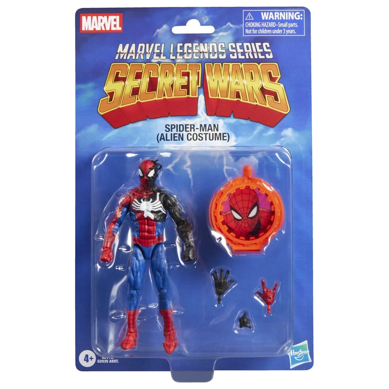 Marvel Legends Series Secret Wars Spiderman Alien Costume figura 15cm fotografija proizvoda