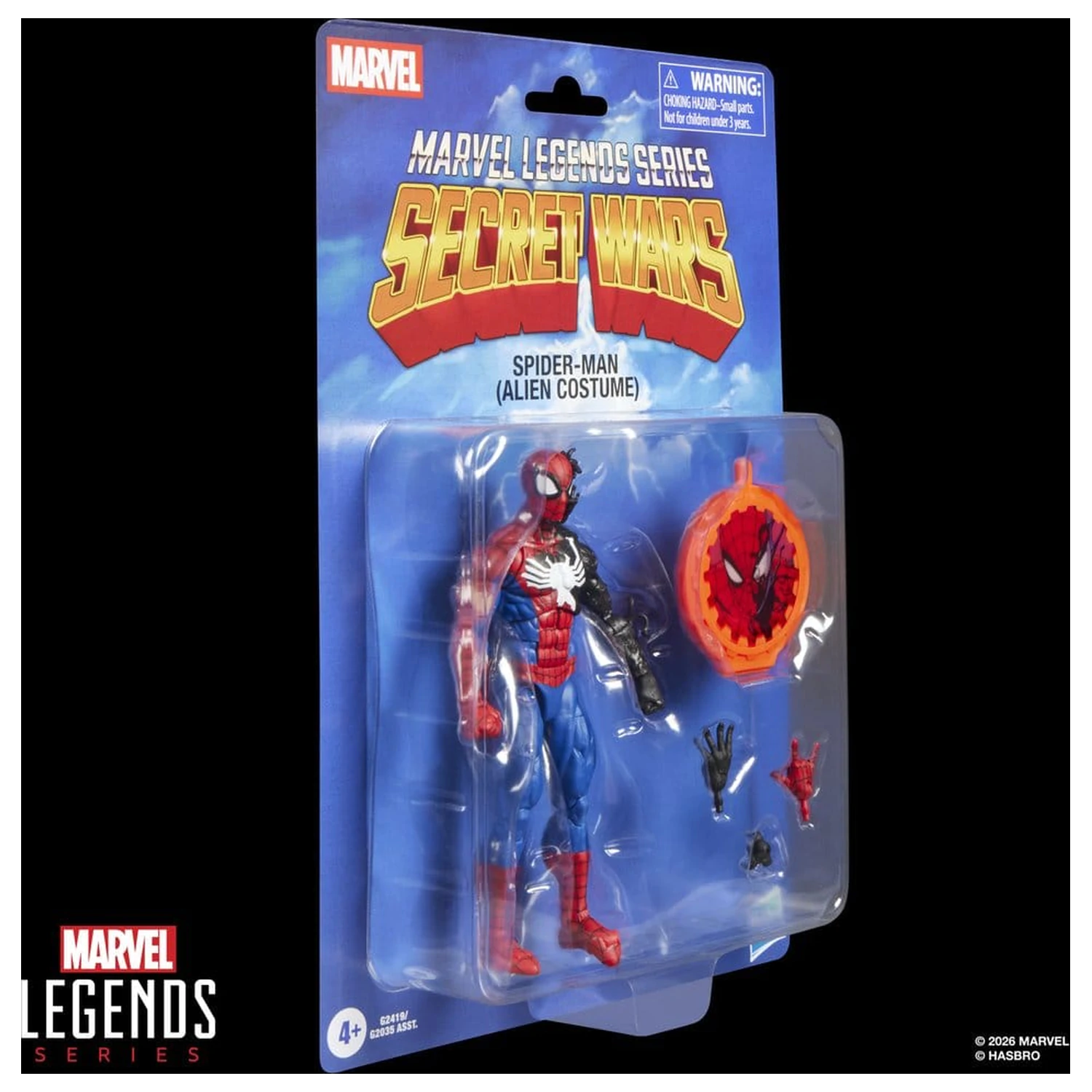 Marvel Legends Series Secret Wars Spiderman Alien Costume figura 15cm fotografija proizvoda