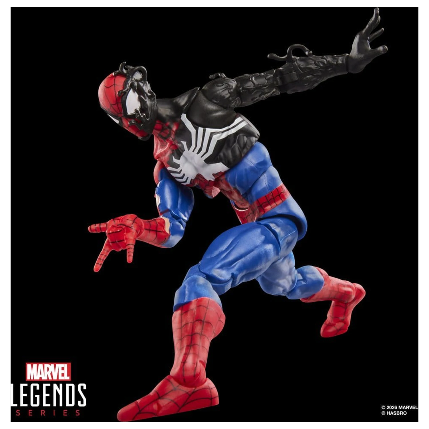 Marvel Legends Series Secret Wars Spiderman Alien Costume figura 15cm fotografija proizvoda