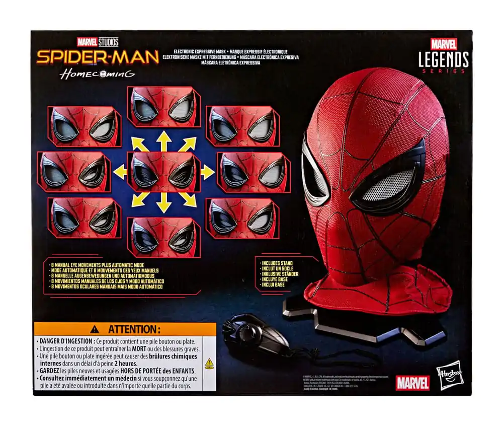 Marvel Legends Series Spider-Man: Homecoming elektronička maska fotografija proizvoda