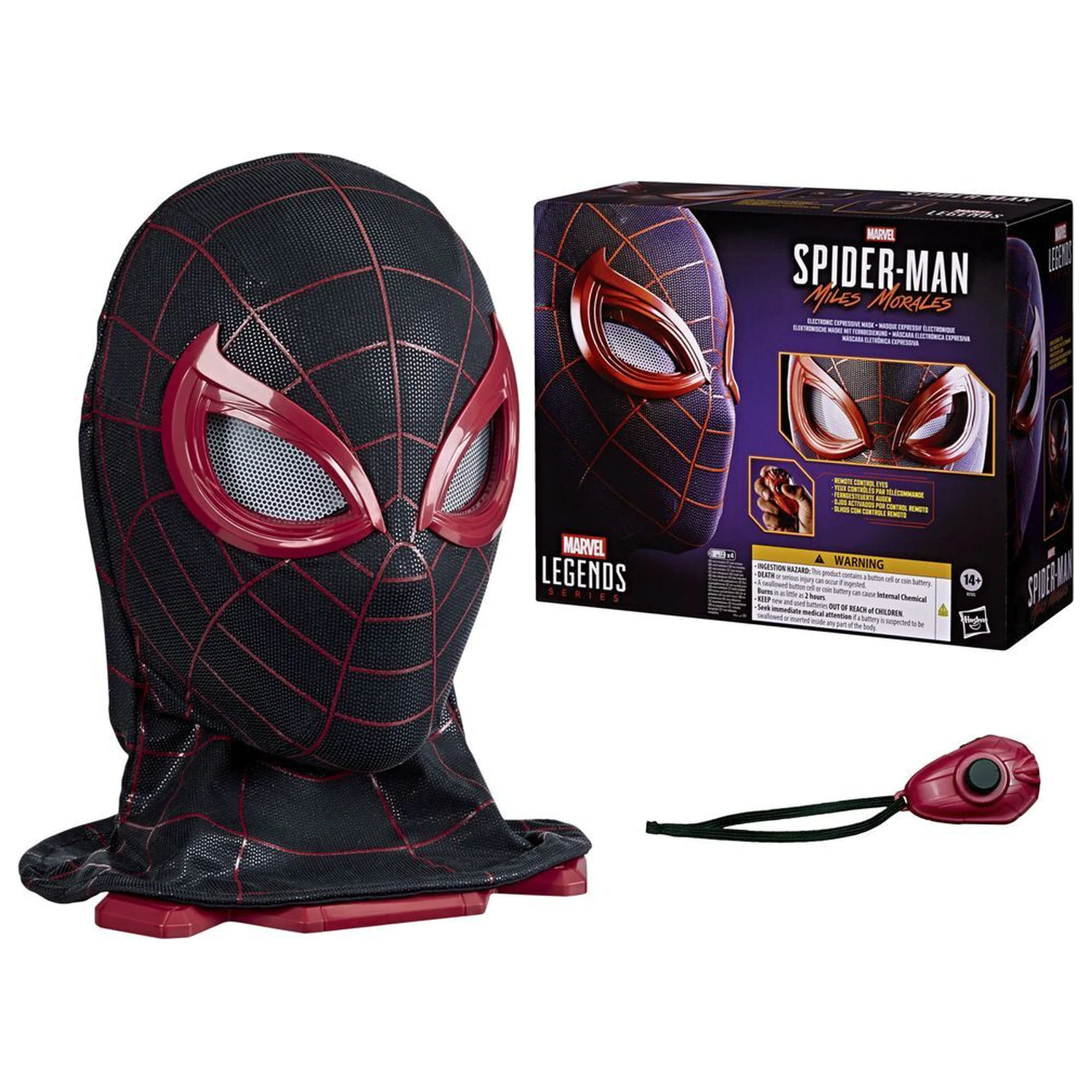 Marvel Legends Series Spider-Man Miles Morales elektronička maska fotografija proizvoda