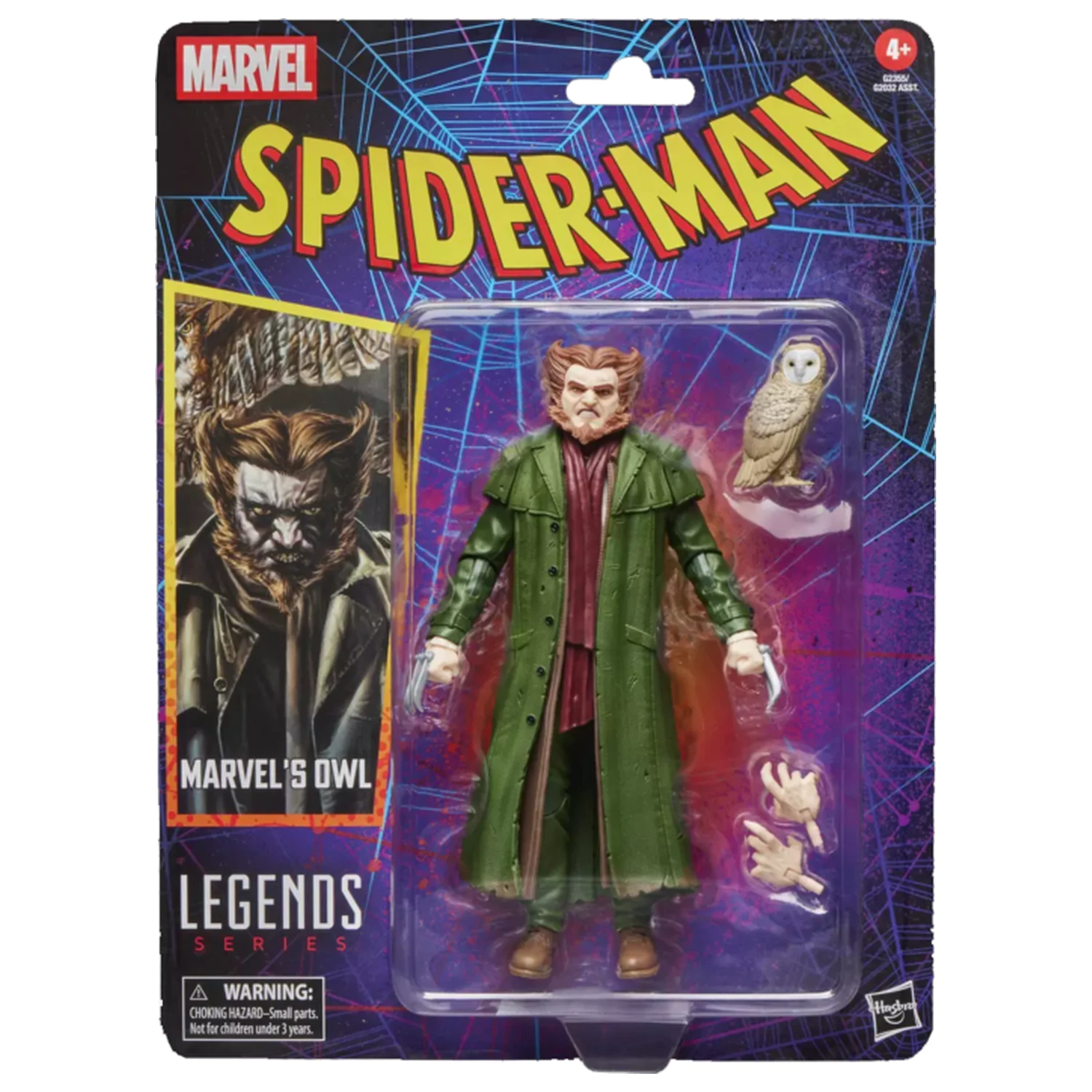 Marvel Legends Series Spider-Man Owl figura 15cm fotografija proizvoda