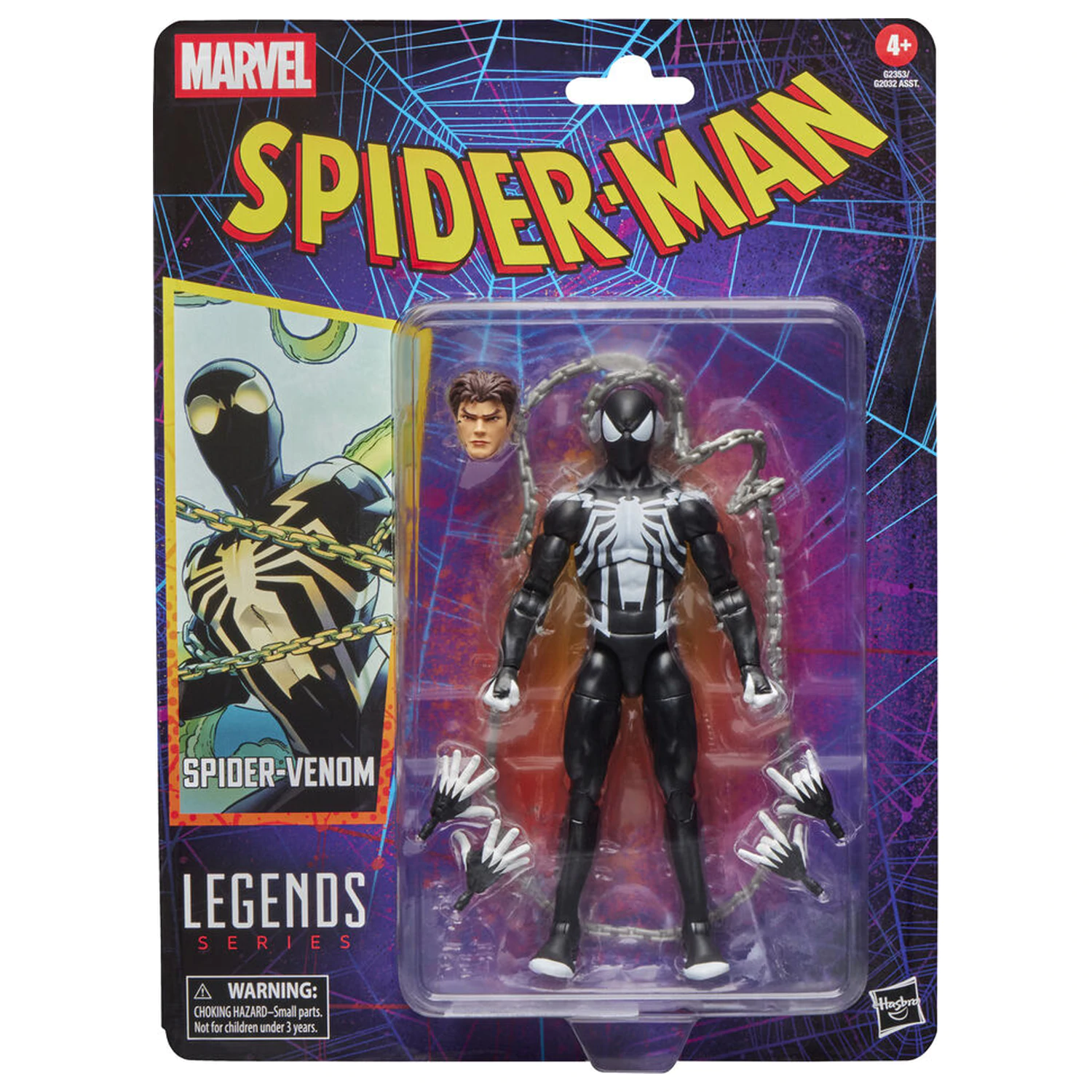 Marvel Legends Series Spider-Man Spider-Venom figura 15 cm fotografija proizvoda