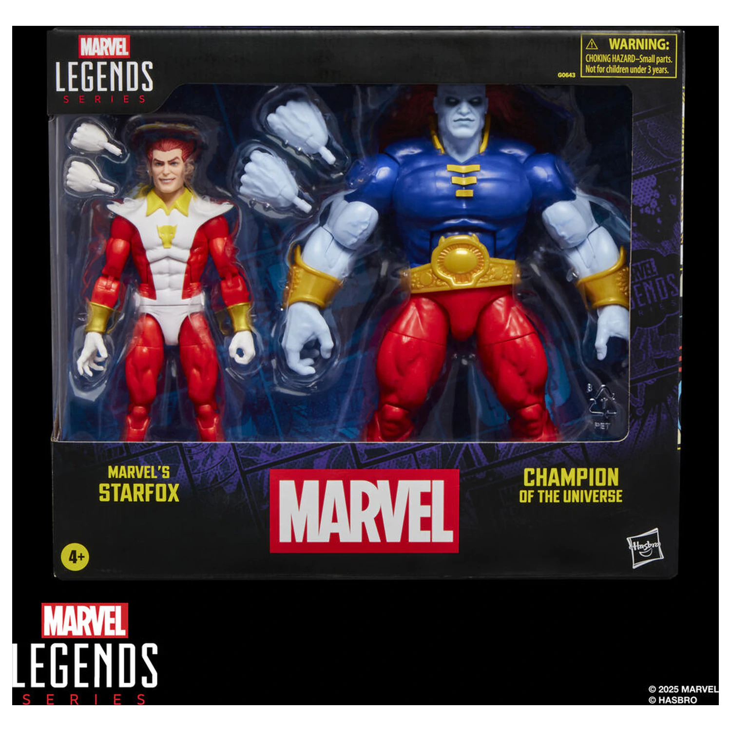 Marvel Legends Series Starfox & Champion of the Universe pack 2 figura 15cm fotografija proizvoda